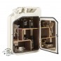 Bathroom Cabinet, Moscow White